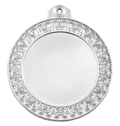 MJ1075 Medal srebro 70mm
