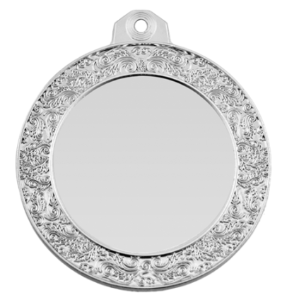 MJ1075 Medal srebro 70mm