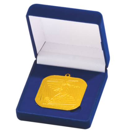 Q5/55/B - 55x55mm medal brąz piłka nożna