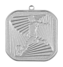 Q5/55/S - 55x55mm medal srebro piłka nożna