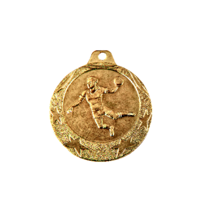 IL059 medal złoto 40mm - piłka ręczna