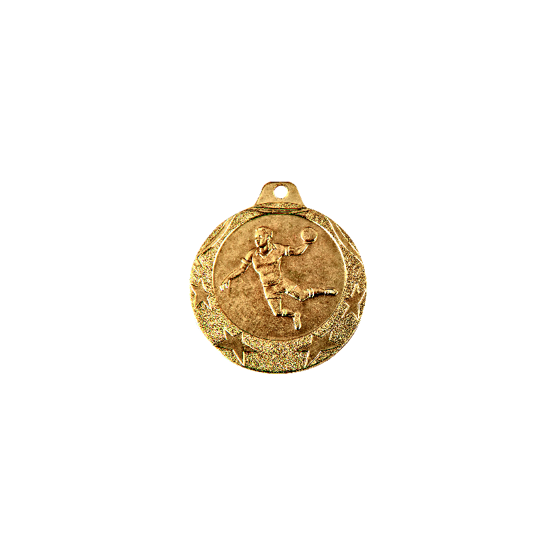 IL059 medal złoto 40mm - piłka ręczna