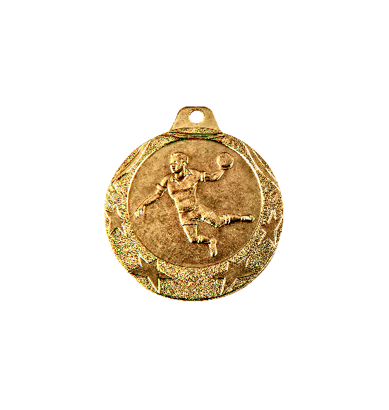 IL059 medal złoto 40mm - piłka ręczna