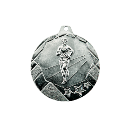 OT1/S Bieg medal srebro 50mm