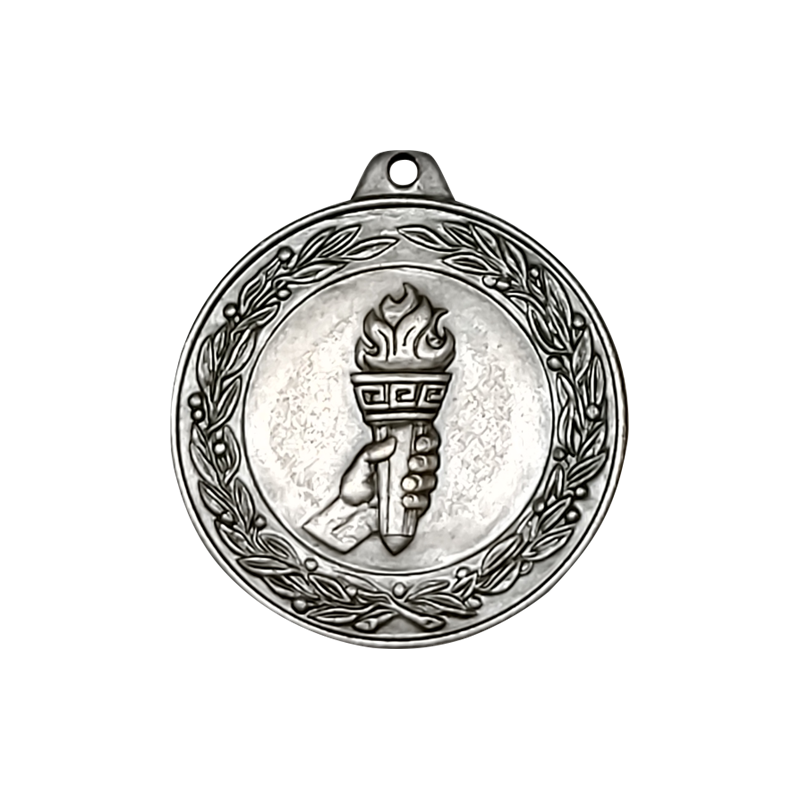 D10/50mm medal srebro znicz olimpijski
