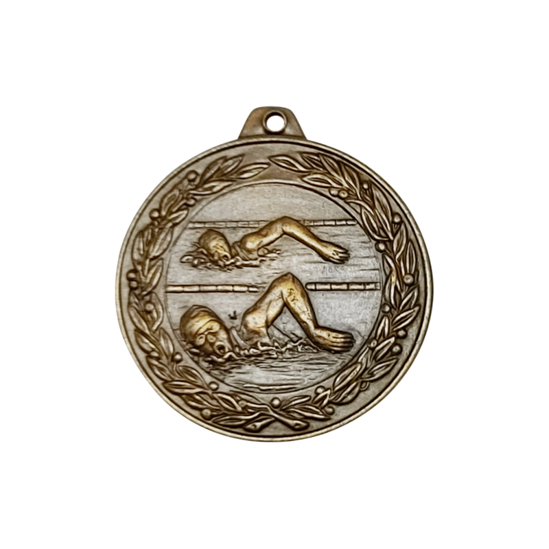 D3 pływanie medal brąz 50mm