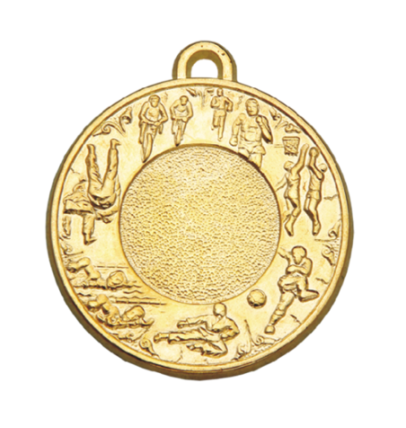 Z192/50mm medal zloto