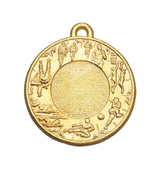 Z192/50mm medal zloto