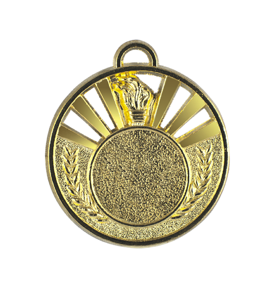 Z303/50mm medal zloto