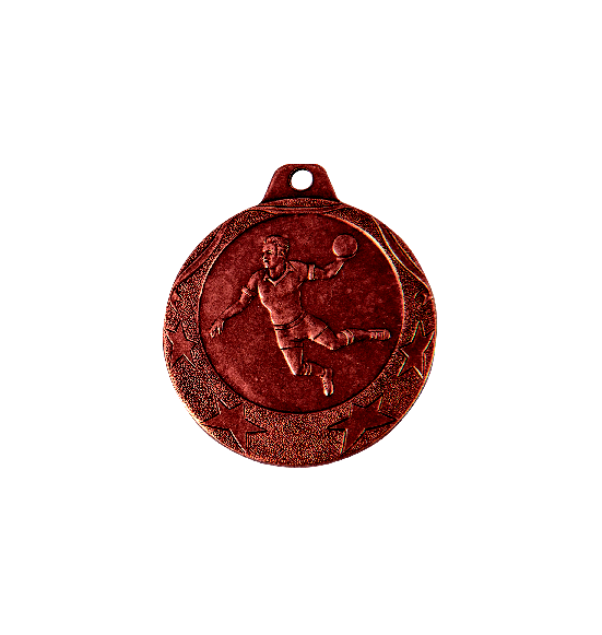 IL059 medal brąz 40mm - piłka ręczna