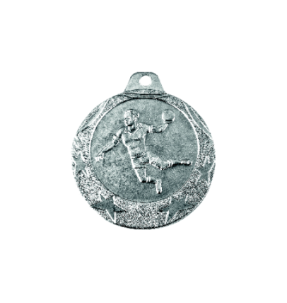 IL059 medal srebro 40mm - piłka ręczna