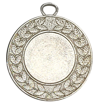 Z81 medal 45mm srebro