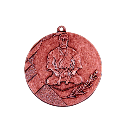 K13 medal 50mm judo brąz