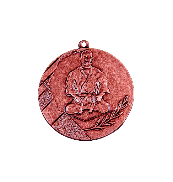 K13 medal 50mm judo brąz