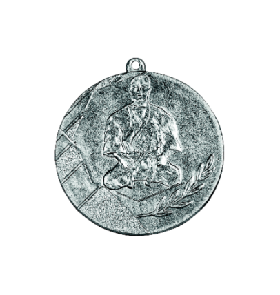 K13 medal 50mm judo srebro