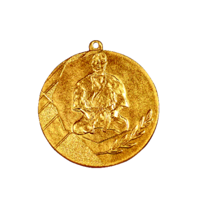 K13 medal 50mm judo złoto