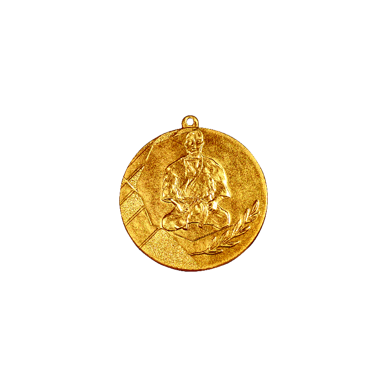K13 medal 50mm judo złoto