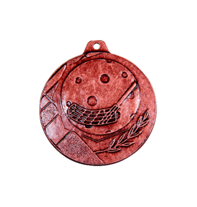 K15 medal 50mm unihokej brąz