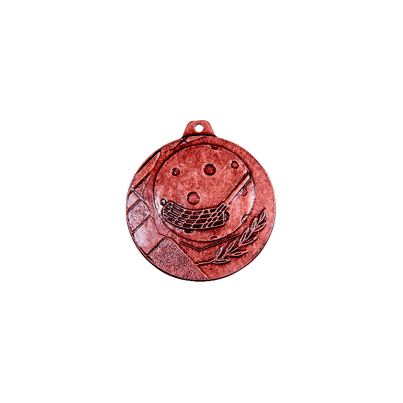 K15 medal 50mm unihokej brąz