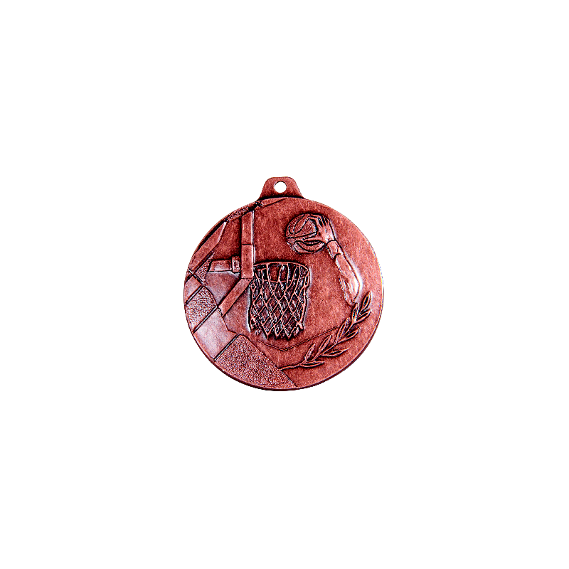 K7 medal brąz 50mm - koszykówka