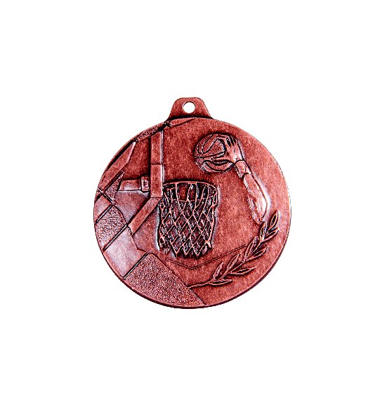 K7 medal brąz 50mm - koszykówka
