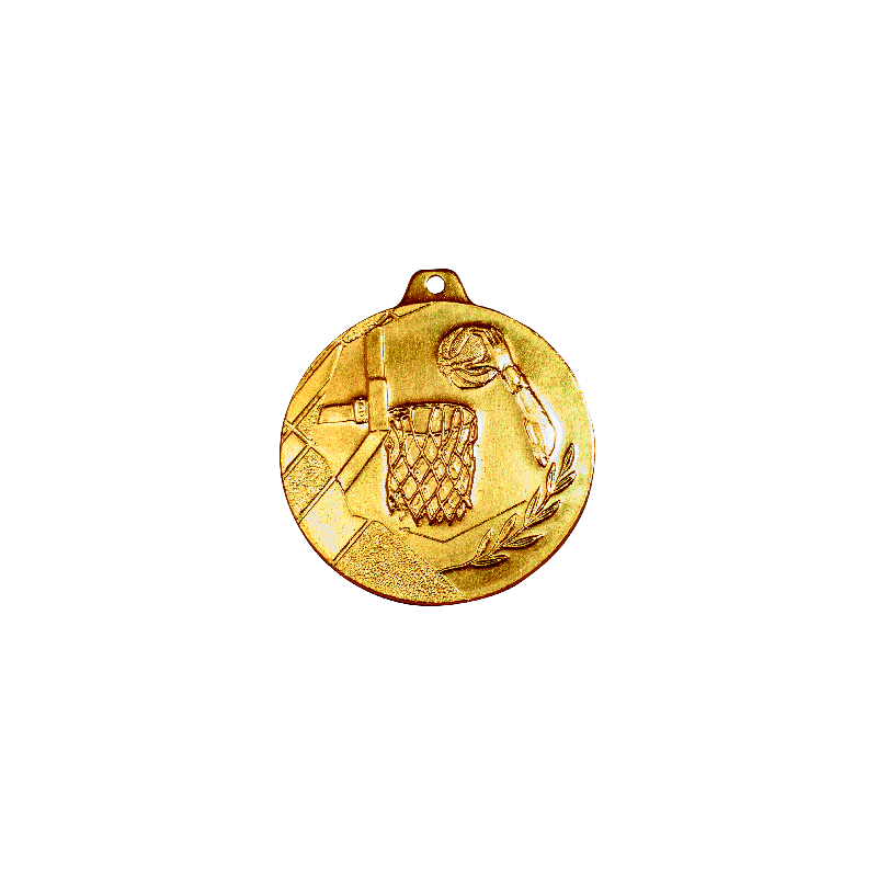 K7 medal złoto 50mm - koszykówka