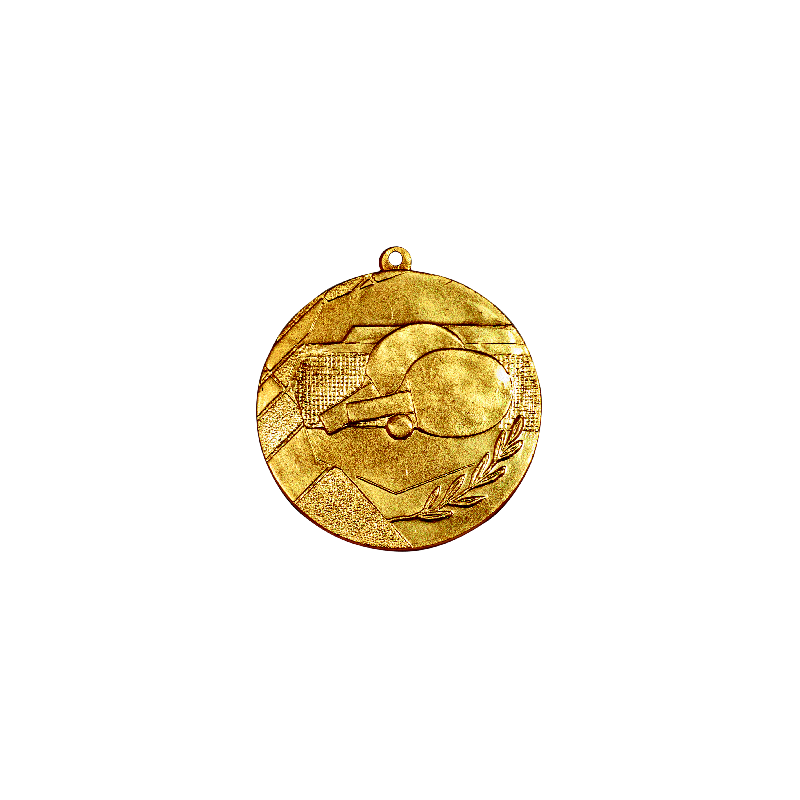 K9 Tenis stołowy medal złoto 50mm