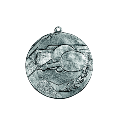 K9 Tenis stołowy medal srebro 50mm