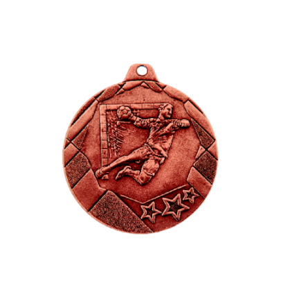 OT3 medal 50mm piłka ręczna brąz