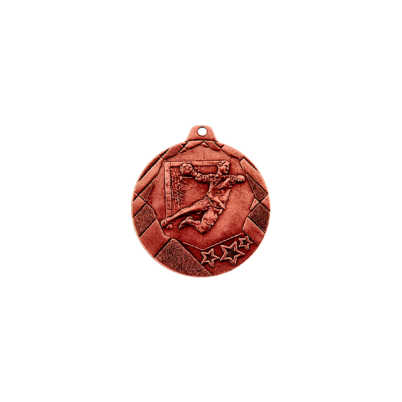 OT3 medal 50mm piłka ręczna brąz