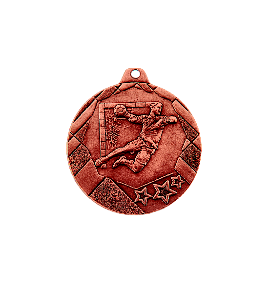 OT3 medal 50mm piłka ręczna brąz