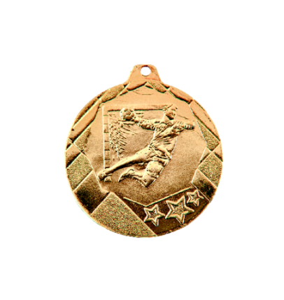 OT3 medal 50mm piłka ręczna złoto