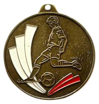 Z160 Medal Piłka Nożna 5cm brąz