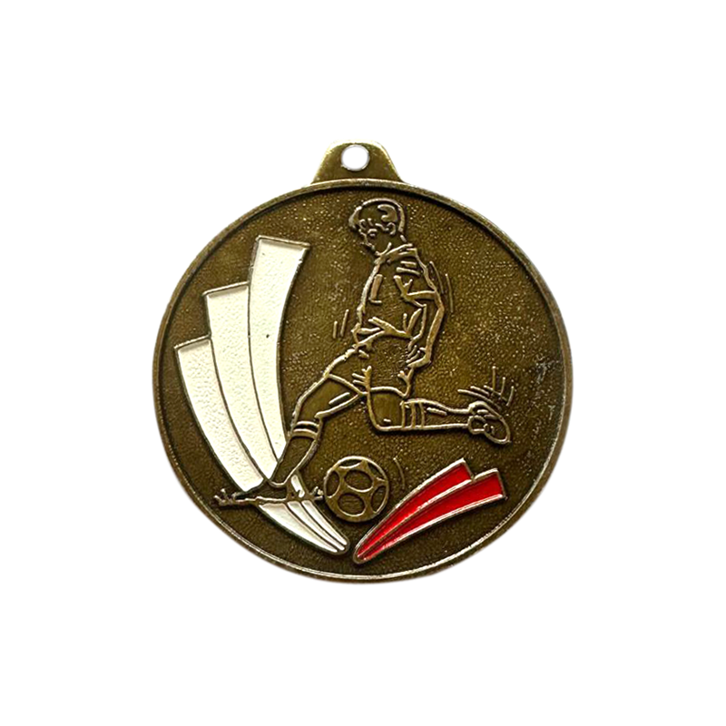 Z160 Medal Piłka Nożna 5cm brąz