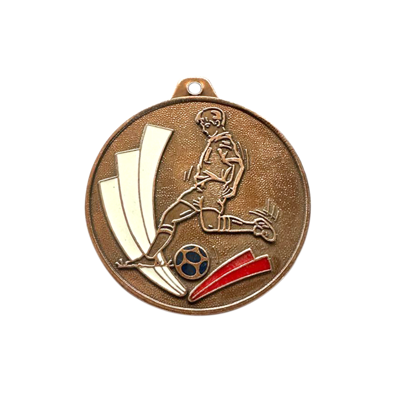 Z161 Medal Piłka Nożna 5cm brąz