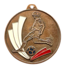 Z161 Medal Piłka Nożna 5cm brąz