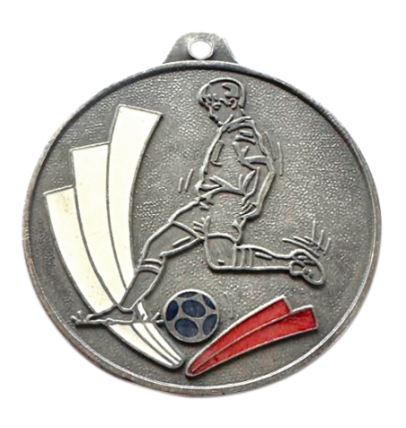 Z161 Medal Piłka Nożna 5cm srebro