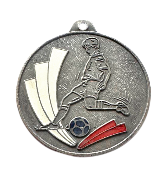 Z161 Medal Piłka Nożna 5cm srebro