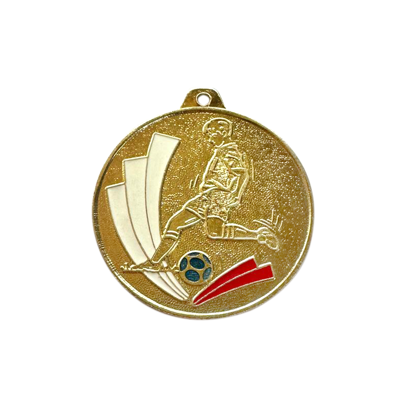 Z161 Medal Piłka Nożna 5cm złoto