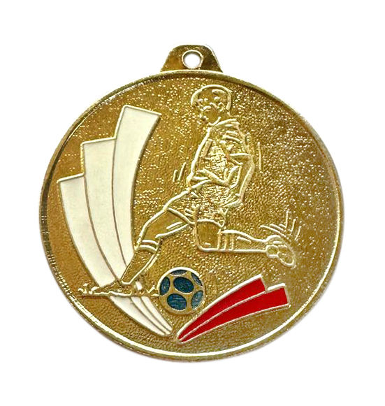 Z161 Medal Piłka Nożna 5cm złoto