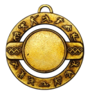 Z225 medal brąz 50mm