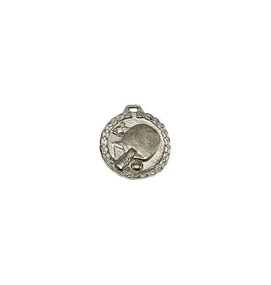 C7 Tenis stołowy medal srebro 50mm