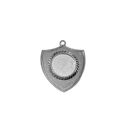 Z194 medal tarcza 55x50mm srebro