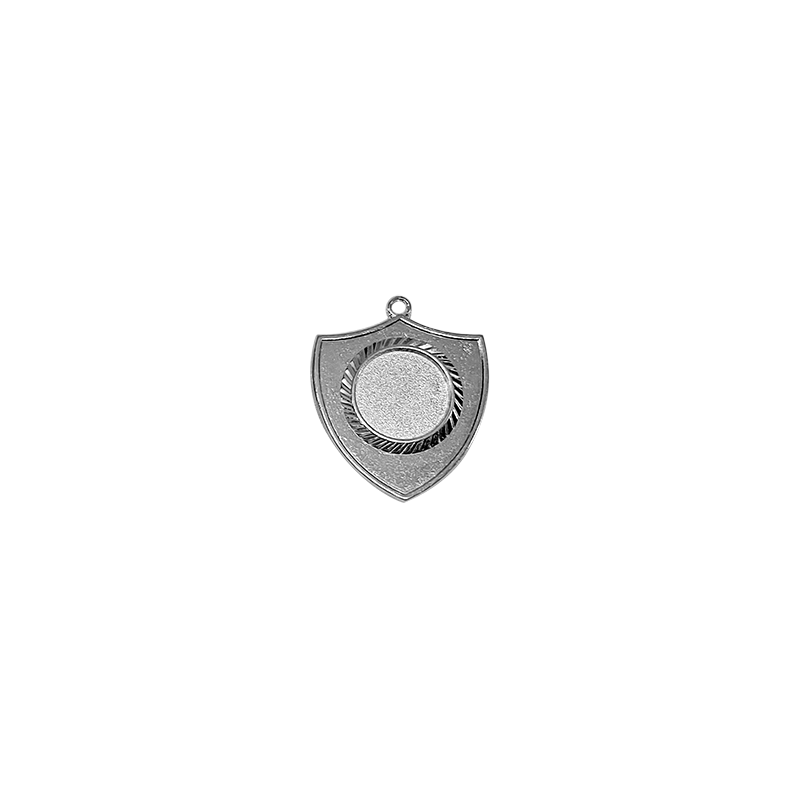 Z194 medal tarcza 55x50mm srebro