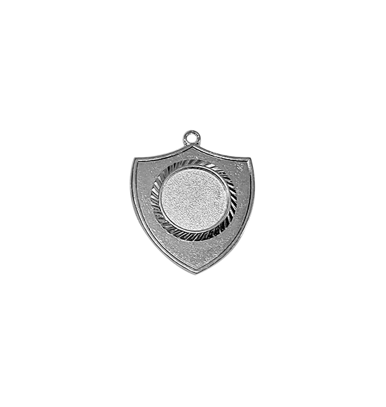 Z194 medal tarcza 55x50mm srebro