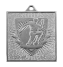 Q10/55/S - 55x55mm medal srebro bieg