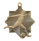 Q8/B - 58x59mm medal brąz piłka nożna