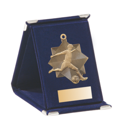 Q8/B - 58x59mm medal brąz piłka nożna