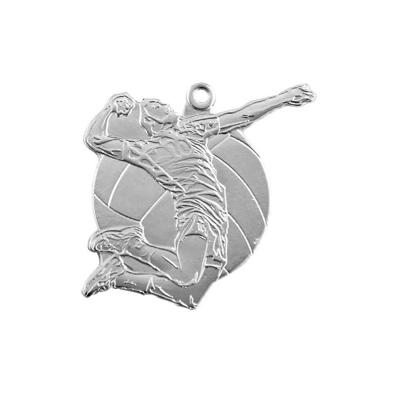 Q9/S - 61x73mm medal srebro piłka siatkowa