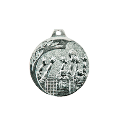 NP08/S medal srebro 40mm - siatkówka
